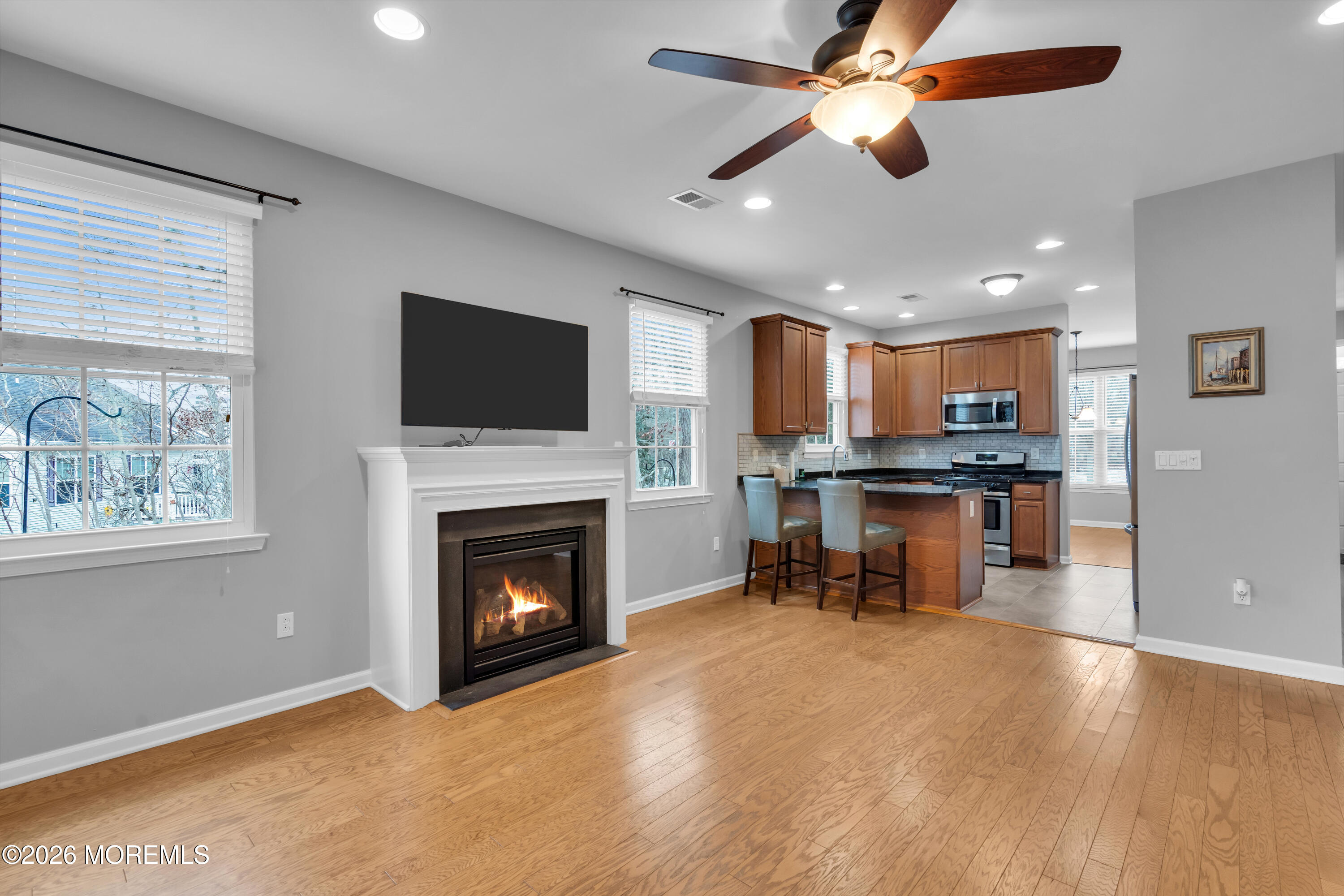 2 Daffodil Drive Little Egg Harbor, NJ 08087 - Photo 24 of 37 a open kitchen view with fireplace and furniture