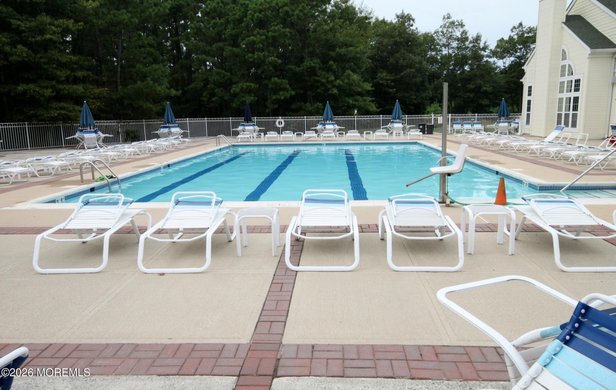 2 Daffodil Drive Little Egg Harbor, NJ 08087 - Photo 37 of 37 a view of a patio with swimming pool