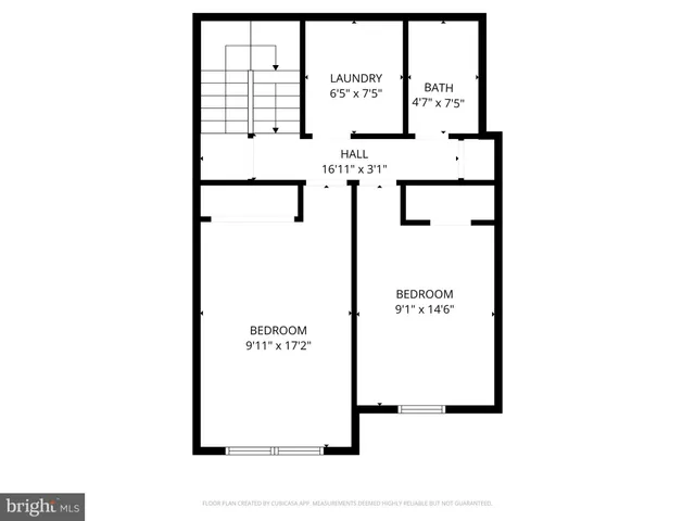 a picture of a bench in front of a door