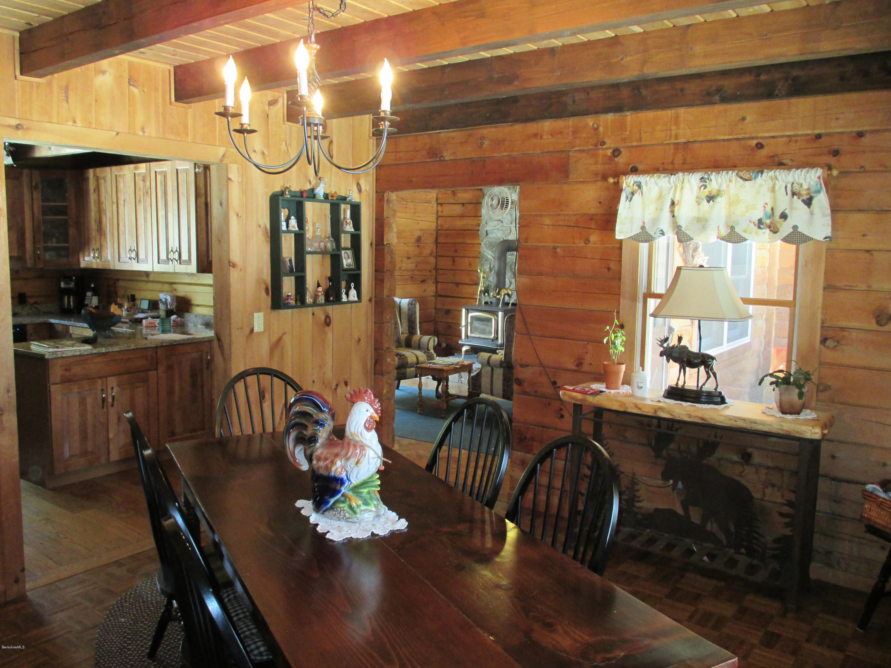 46 West Main Road Peru, MA 01235 - Photo 11 of 29 a dining room filled with furniture and window