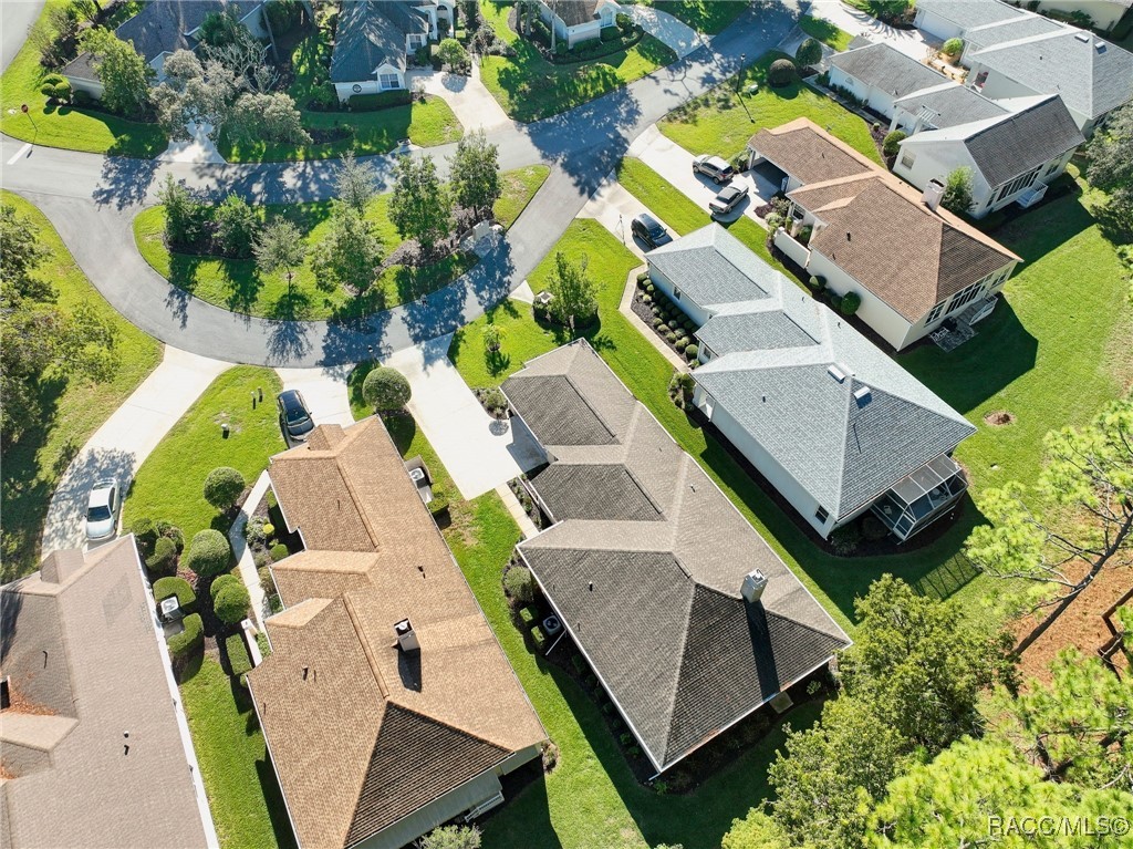 6 Byrsonima Loop Homosassa, FL 34446 - Photo 39 of 48 AERIAL REAR VIEW SHOWING THE NEIGHBORHOOD