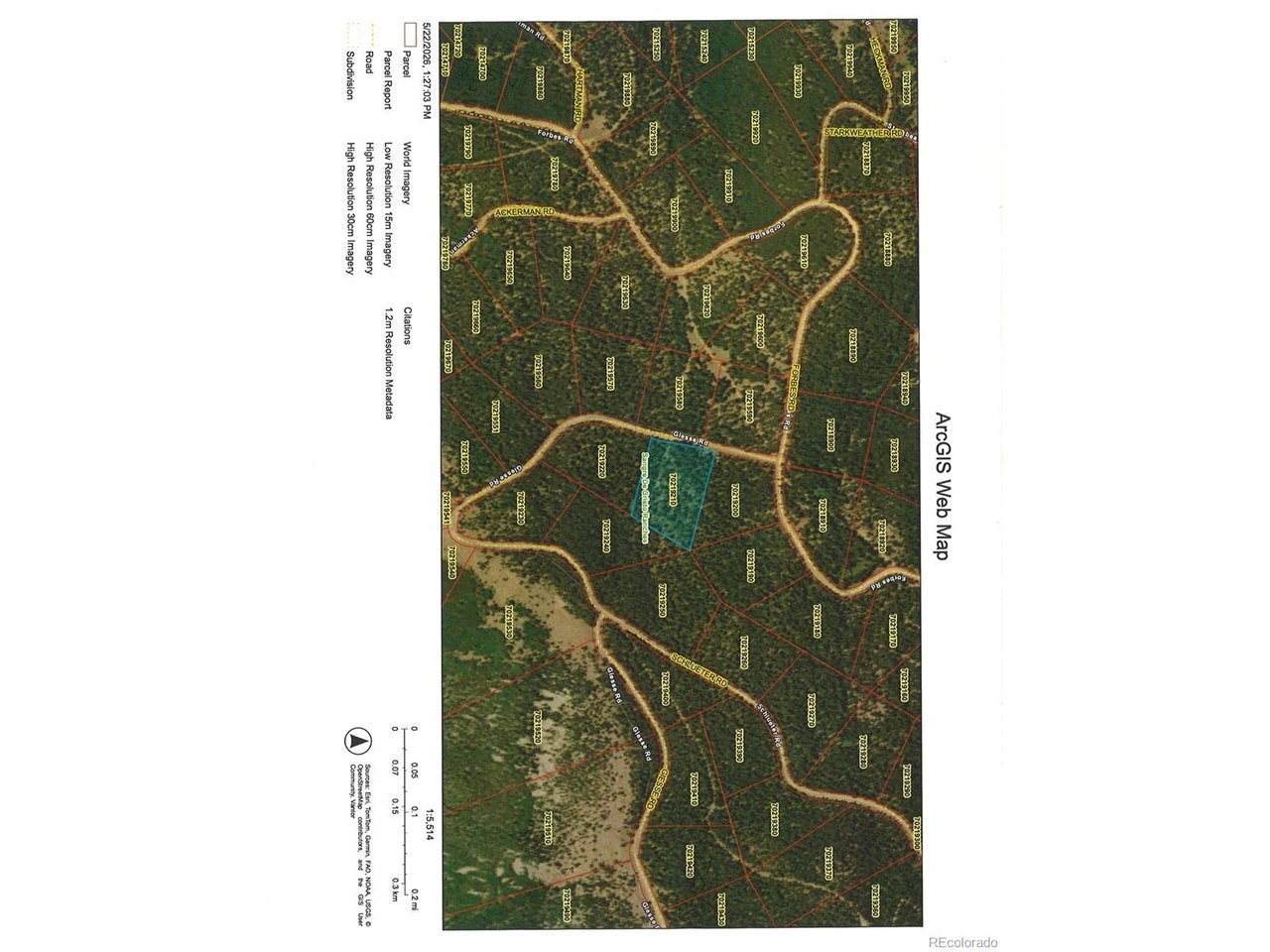 6525 Schlueter Road San Luis, CO 81152 - Photo 20 of 21 GIS Map