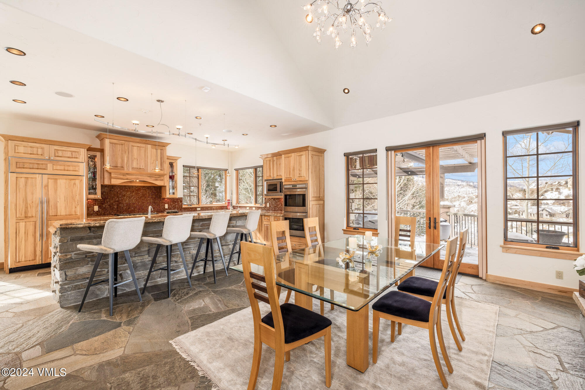 319 Granada Glen Road Edwards, CO 81632 - Photo 11 of 43 a view of a dining room with furniture window and outside view