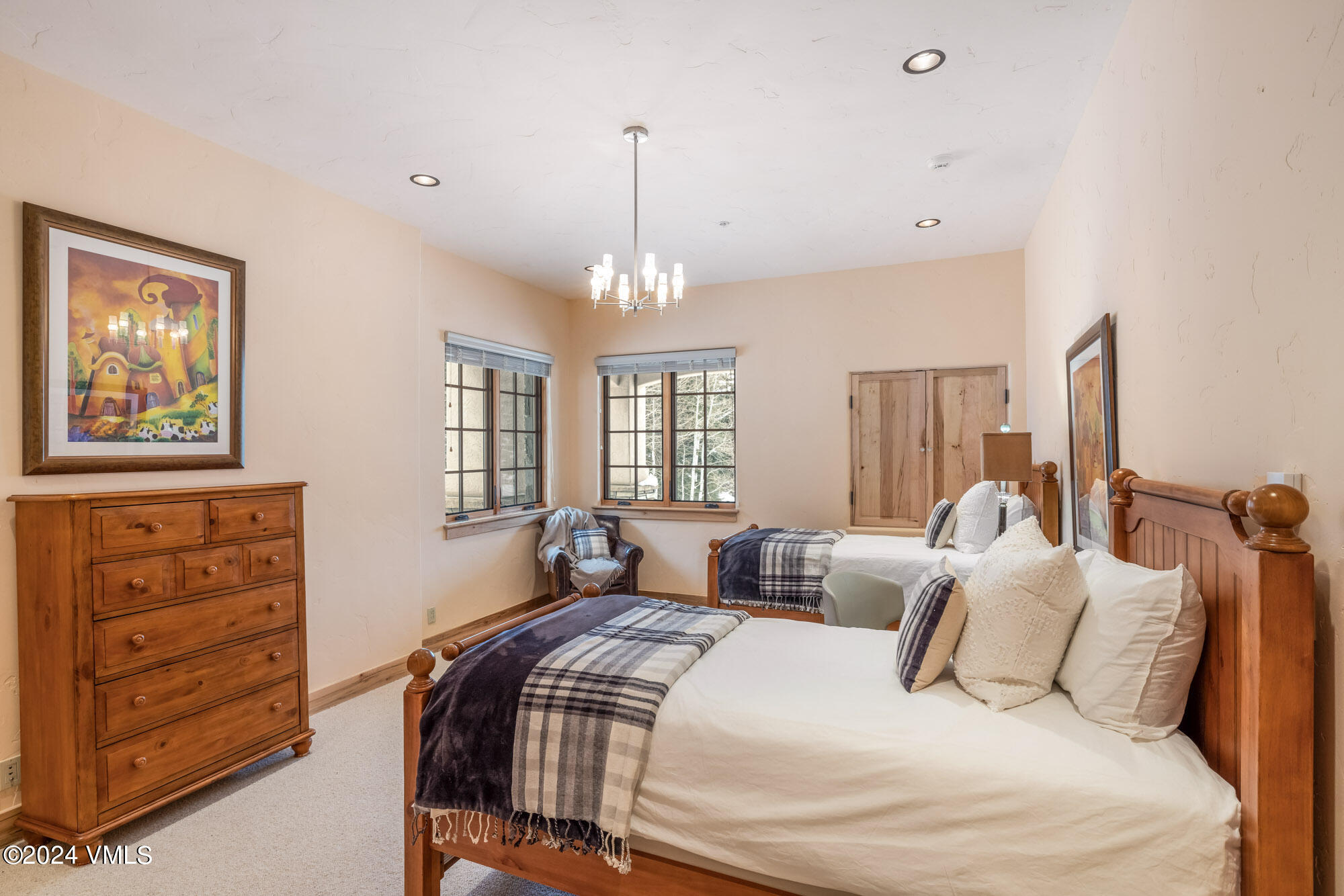 319 Granada Glen Road Edwards, CO 81632 - Photo 34 of 43 a bedroom with double bed and window