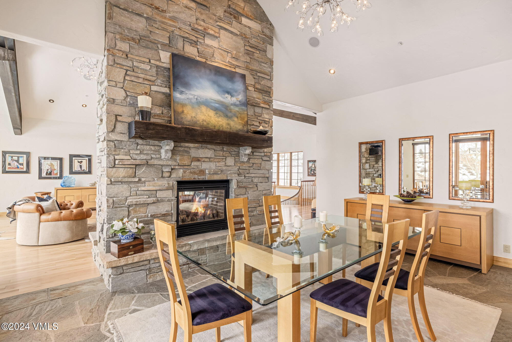 319 Granada Glen Road Edwards, CO 81632 - Photo 10 of 43 a view of a dining room with furniture window and outside view