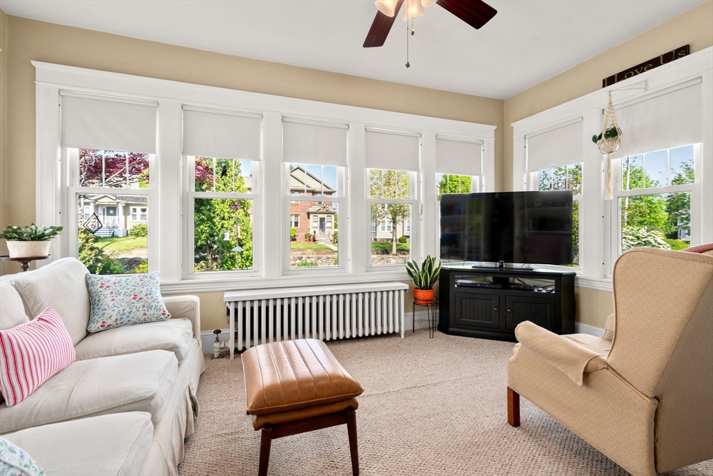 1 Brighton Road Worcester, MA 01606 - Photo 20 of 30 a living room with furniture and a flat screen tv