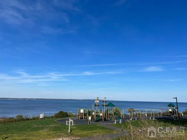 a view of a ocean with beach