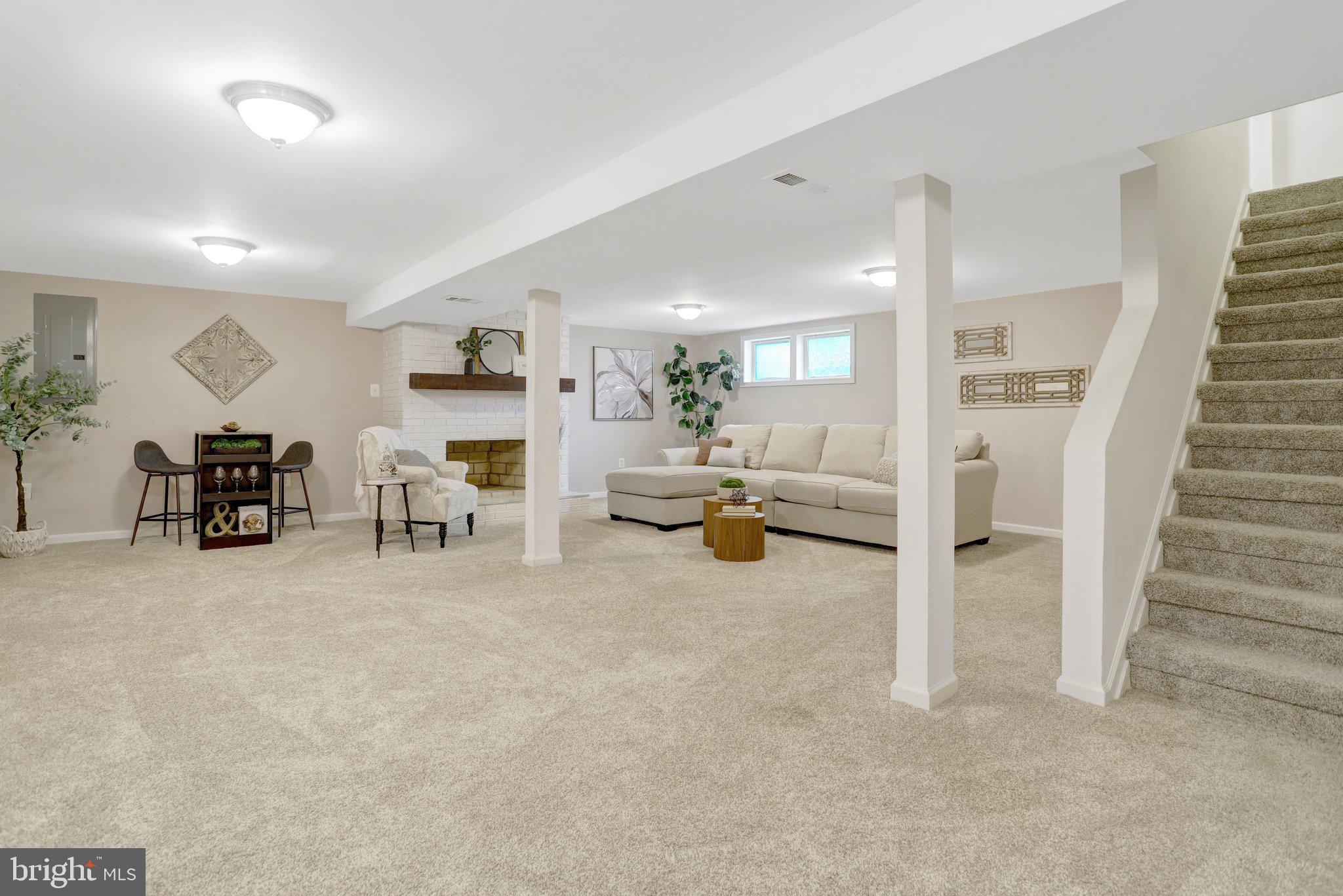8824 Jandell Road Lorton, VA 22079 - Photo 17 of 46 Massive basement