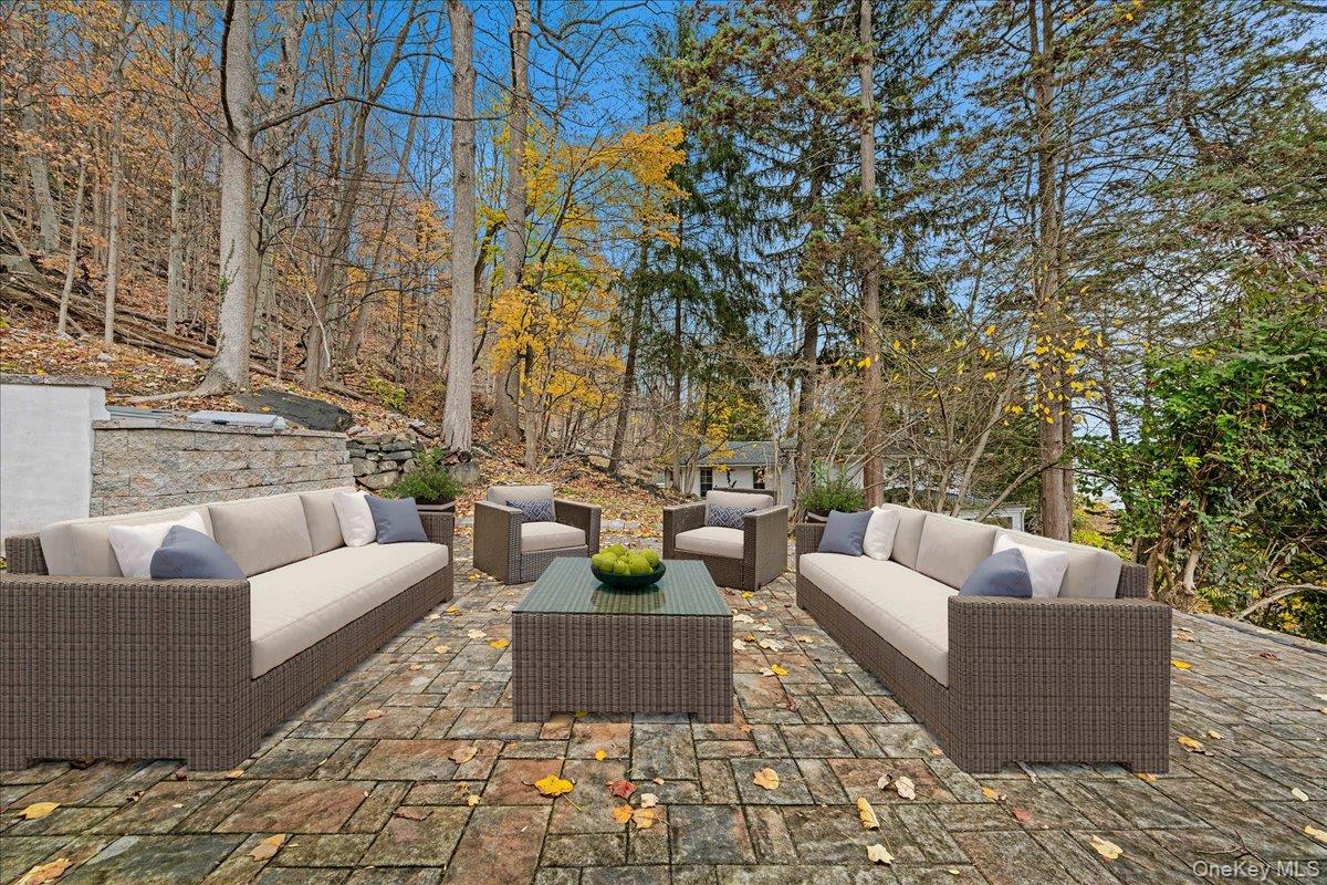 772 Rte 9W Nyack, NY 10960 - Photo 15 of 18 Virtually staged photo of patio / terrace