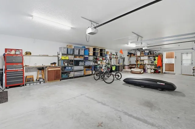 a view of a storage in a room