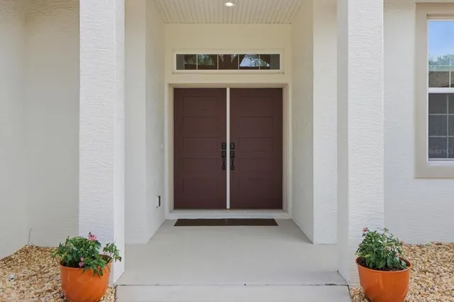 a view of entryway with a potted plant