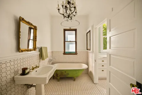 a room with furniture and screen