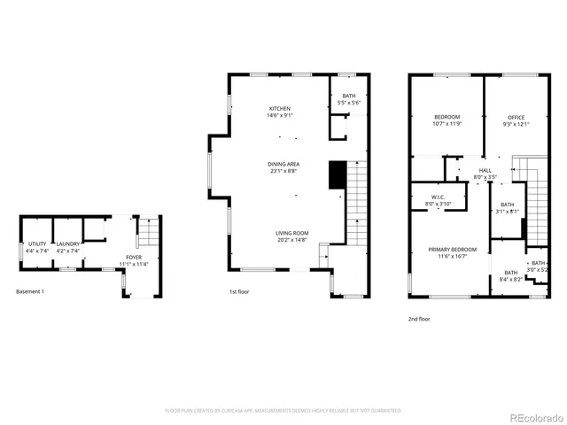 a picture of a floor plan