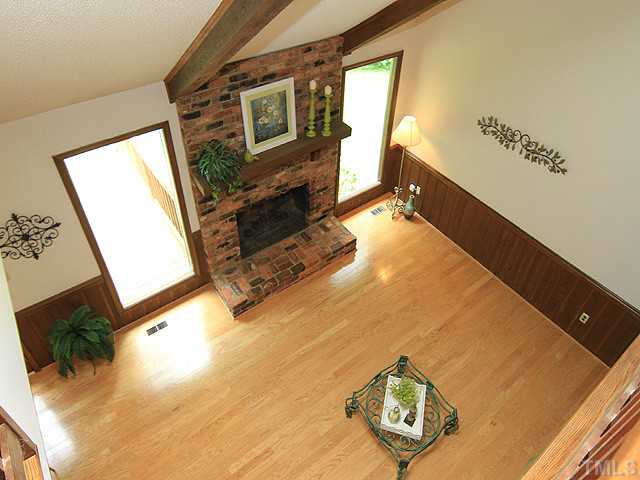 8728 Danbury Circle Raleigh, NC 27613 - Photo 6 of 25 A view from above. So many possibilities and will accommodate even your largest furnishings.