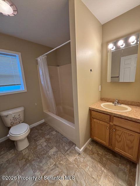 1343 Church Avenue Scranton, PA 18508 - Photo 9 of 22 a bathroom with a sink a toilet a mirror and shower