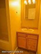 a bathroom with a sink