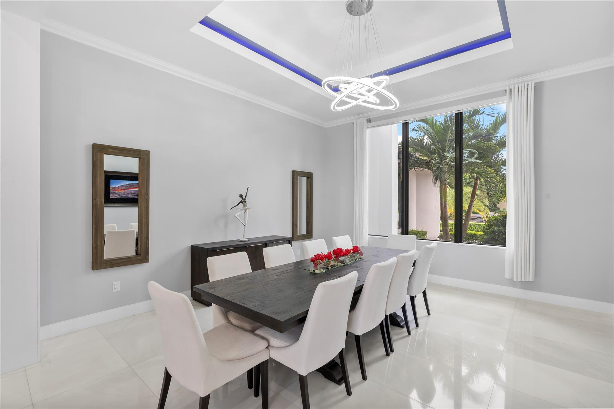 13605 Bella Ranch Lane Southwest Ranches, FL 33330 - Photo 26 of 81 a view of a dining room with furniture and window