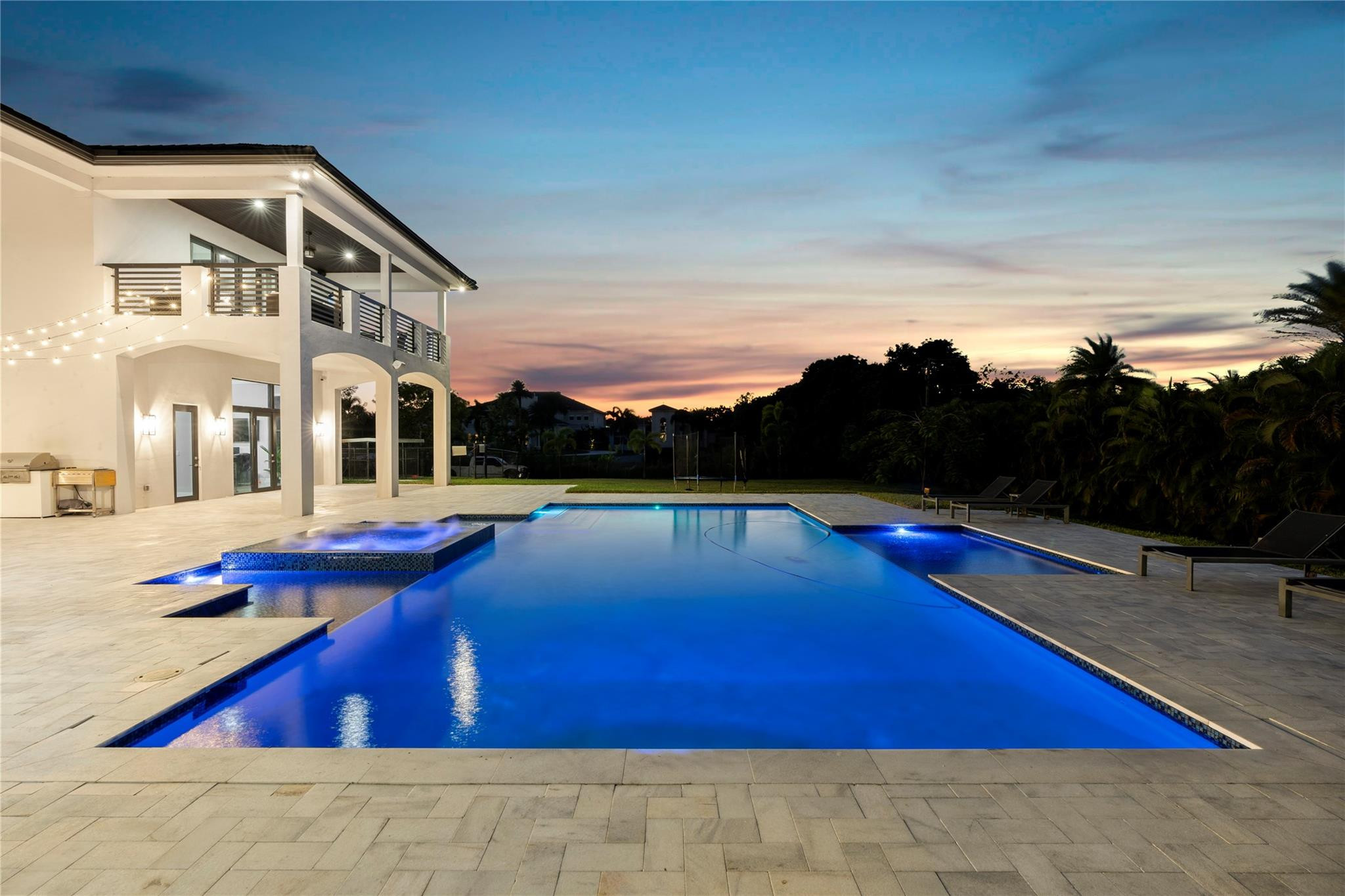 13605 Bella Ranch Lane Southwest Ranches, FL 33330 - Photo 7 of 81 a view of swimming pool with outdoor seating and yard in back