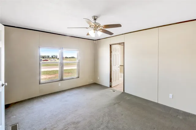 a view of front door