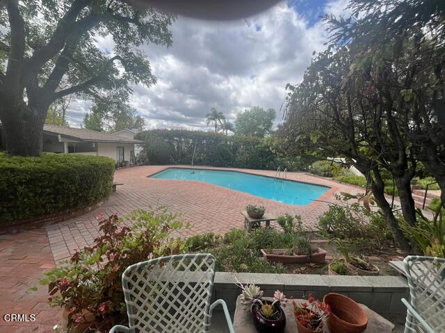 5029 Princess Anne Road La Canada Flintridge, CA 91011 - Photo 36 of 46 a view of swimming pool and outdoor seating