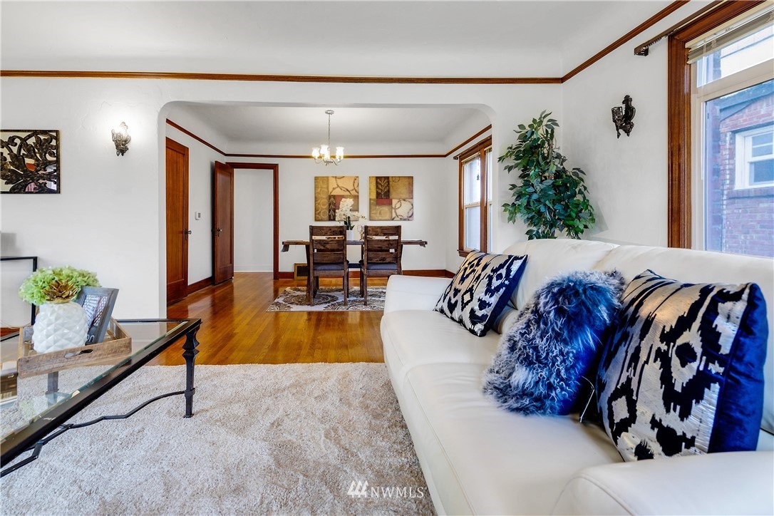 1433 South Hinds Street Seattle, WA 98144 - Photo 6 of 40 a living room with furniture and a large window
