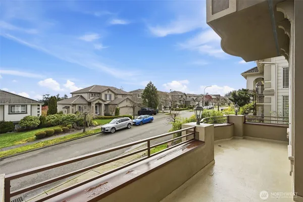 a view of a city with tall buildings