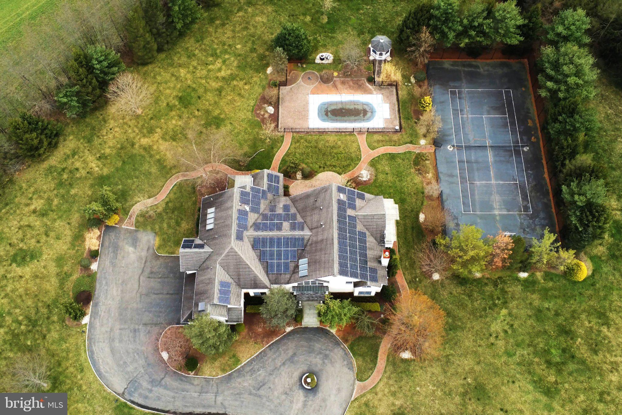17 Dey Farm Road Princeton Junction, NJ 08550 - Photo 72 of 73 Aerial view of the a section of the property
