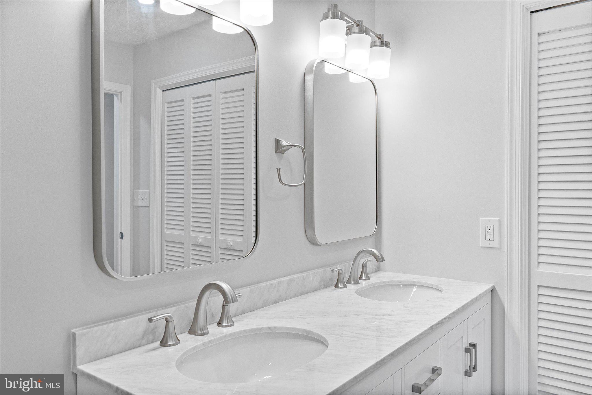 2245 Hunter's Run Drive Reston, VA 20191 - Photo 25 of 47 New Dual Sink Vanity, Lighting & Mirrors