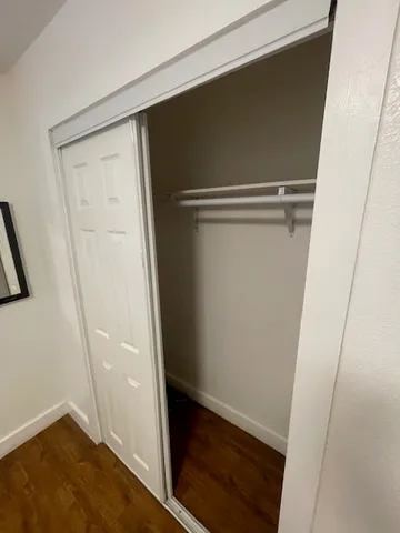 a view of closet