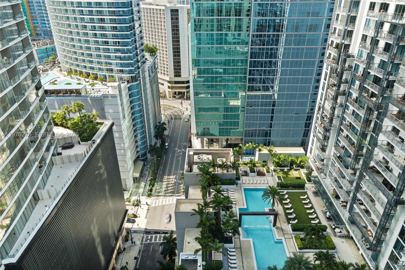 300 South Biscayne Boulevard, Unit T2602 Miami, FL 33131 - Photo 3 of 17 a view of balcony