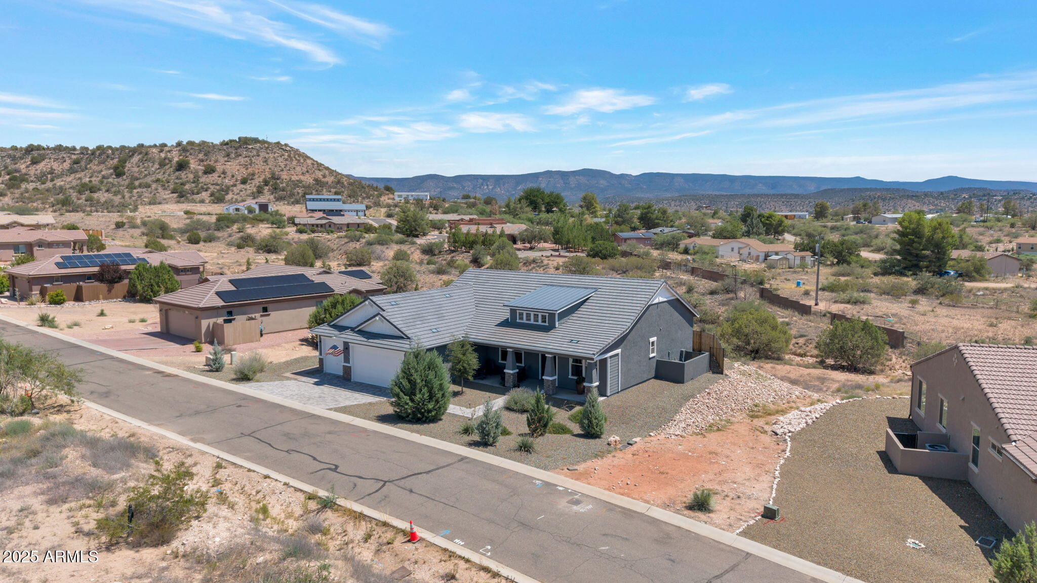 6025 North Hanover Court Rimrock, AZ 86335 - Photo 1 of 30 an aerial view of residential houses with a outdoor space