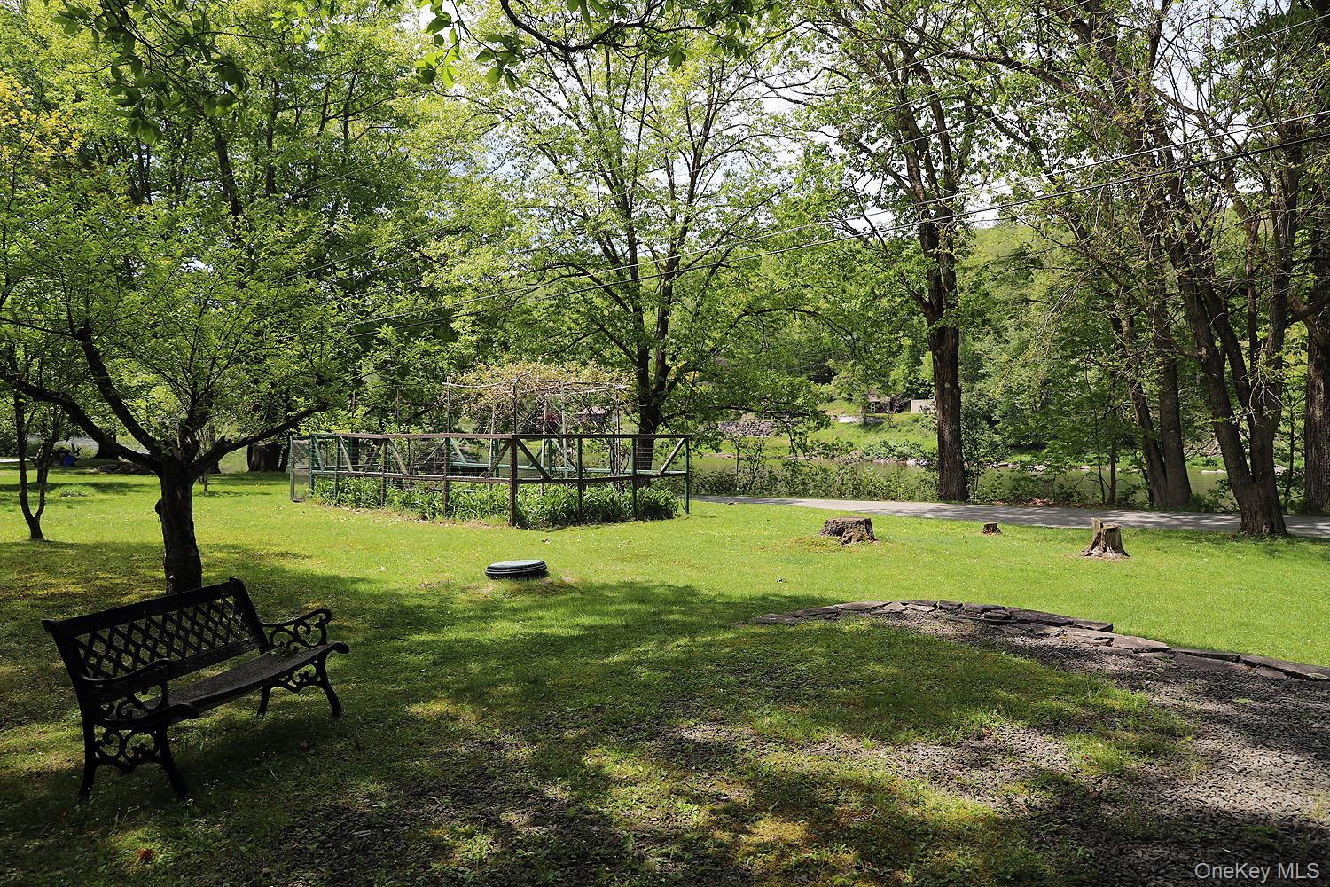 860 River Road Callicoon, NY 12723 - Photo 37 of 45 a view of a park with large trees