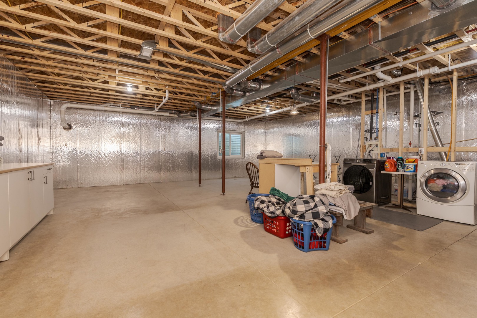 22037 East 2600 N Road Odell, IL 60460 - Photo 34 of 59 a view of a room with lots of storage and utility room