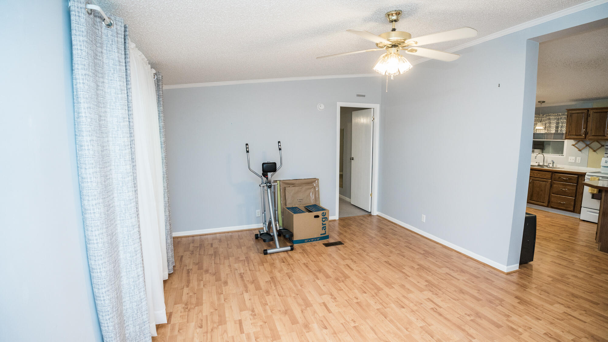 125 Red Eye Road DeFuniak Springs, FL 32433 - Photo 4 of 50 a view of a workspace with furniture and a window