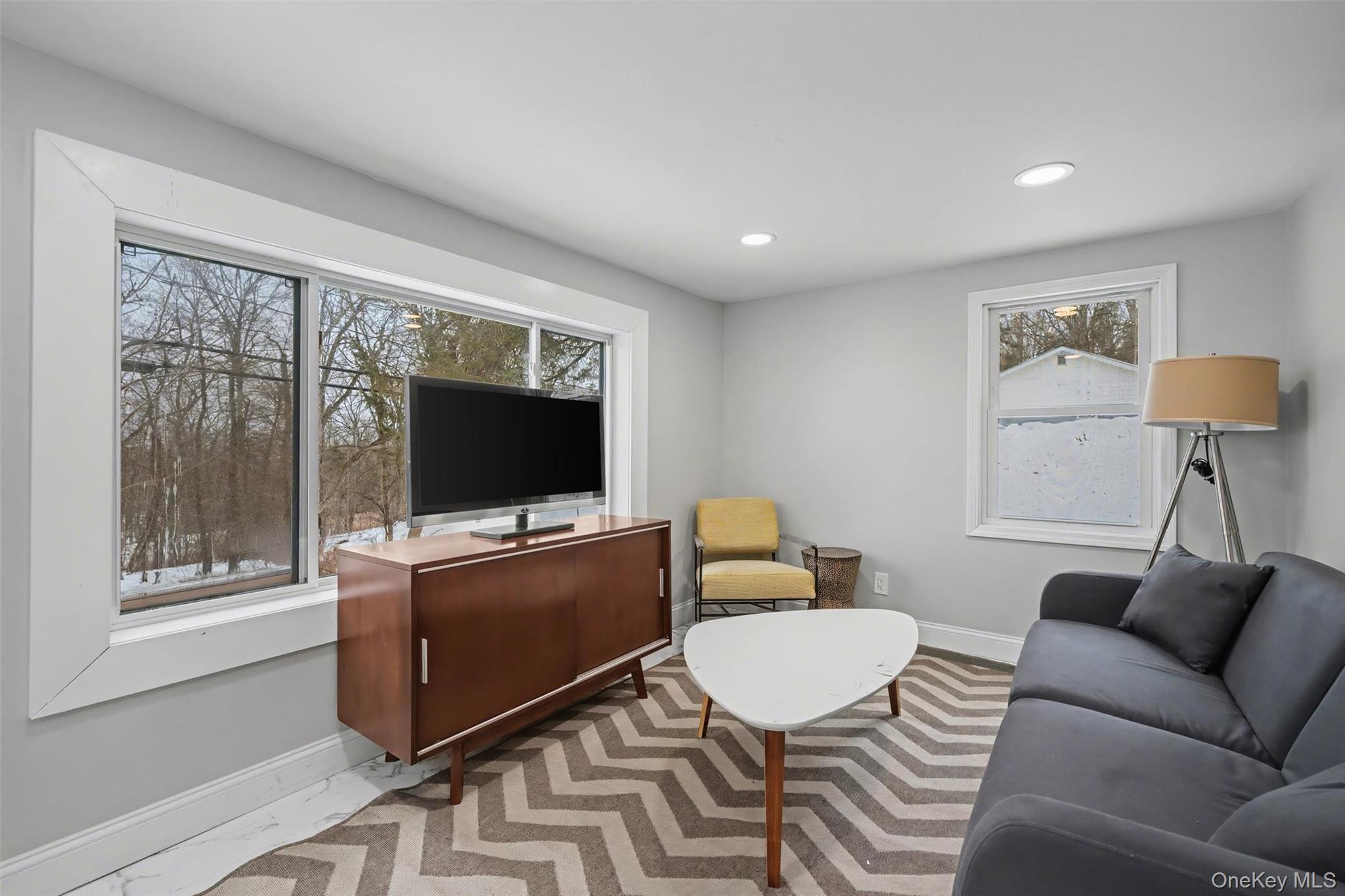 108 Pine Hill Road Chester, NY 10918 - Photo 8 of 37 a living room with furniture and a flat screen tv