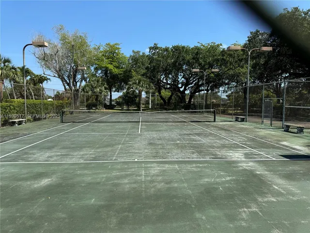 a view of a basketball court