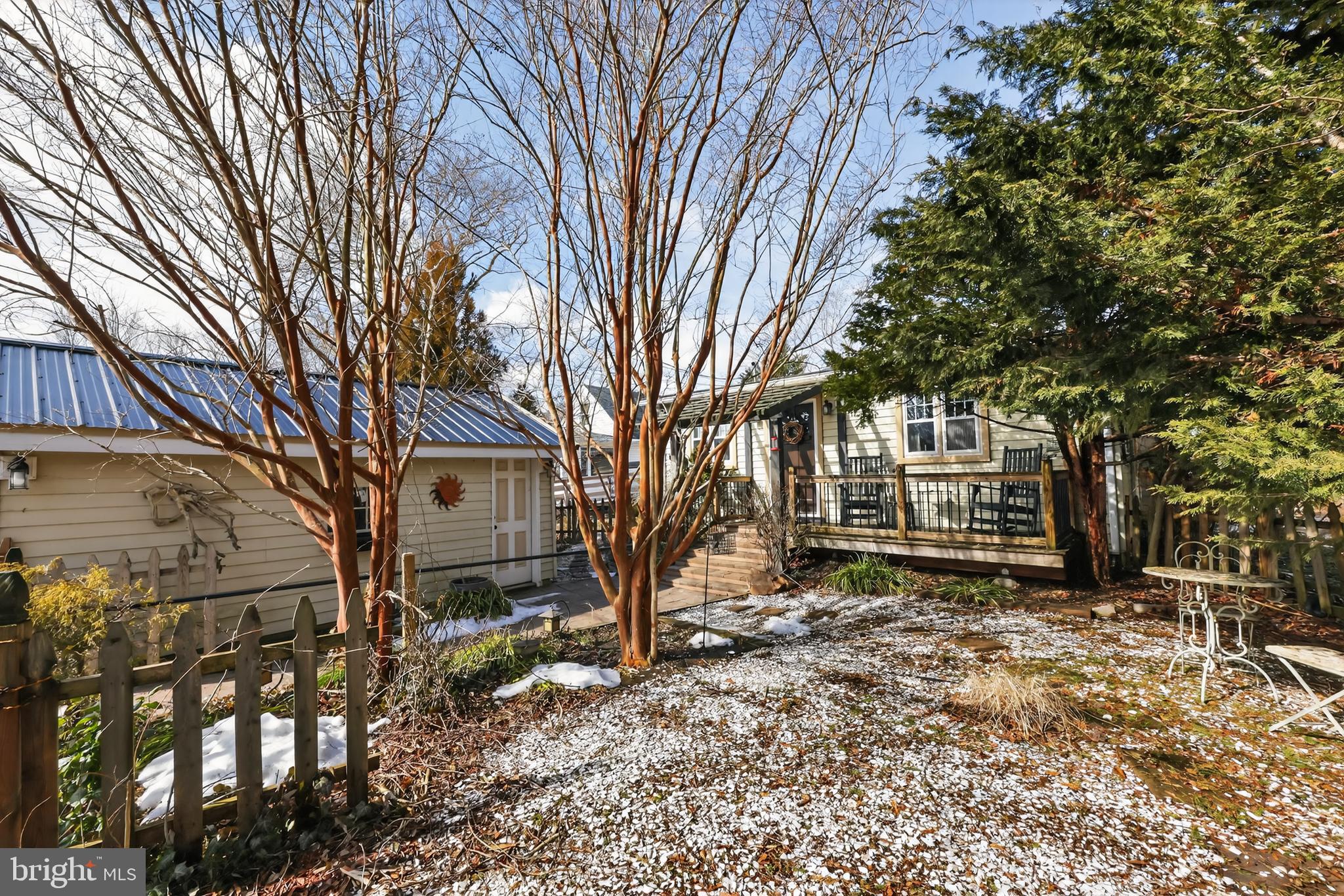 723 Salem Fort Elfsborg Road Salem, NJ 08079 - Photo 47 of 51 a view of a house with a snow in the yard