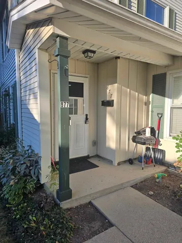 a view of a entryway door of the house
