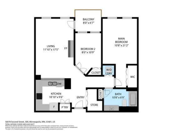 $2,350 | 560 North 2nd Street, Unit 300, Minneapolis, MN 55401