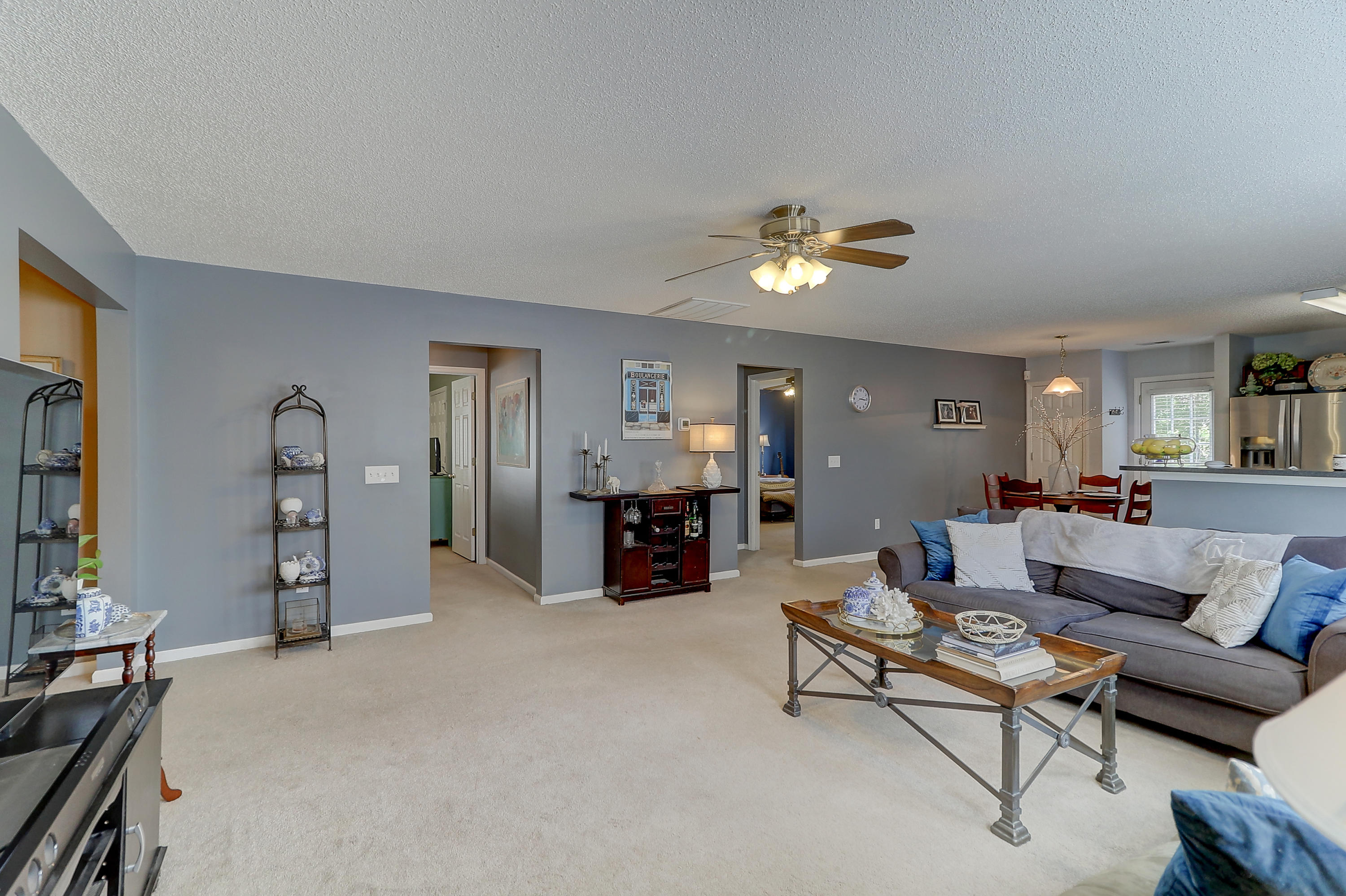 1160 Deerberry Road Hanahan, SC 29410 - Photo 8 of 24 Living Room & Kitchen