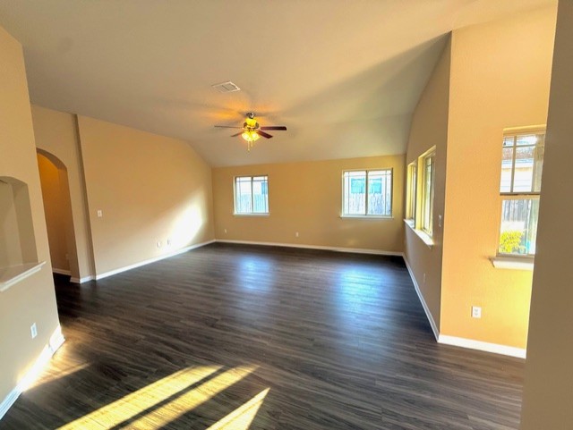 918 Silo Street San Marcos, TX 78666 - Photo 13 of 24 a view of an empty room with window and wooden floor