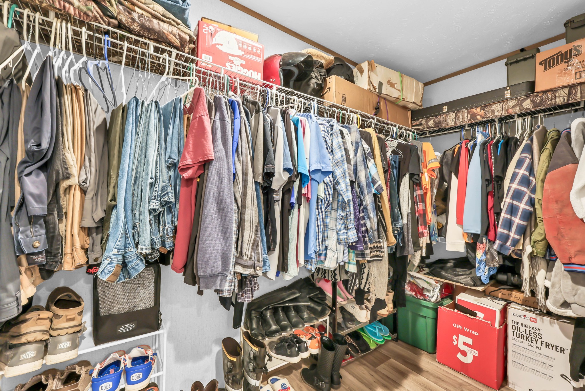 124 Old Lafayette Road Big Rock, TN 37023 - Photo 45 of 62 a view of walk in closet with clothes