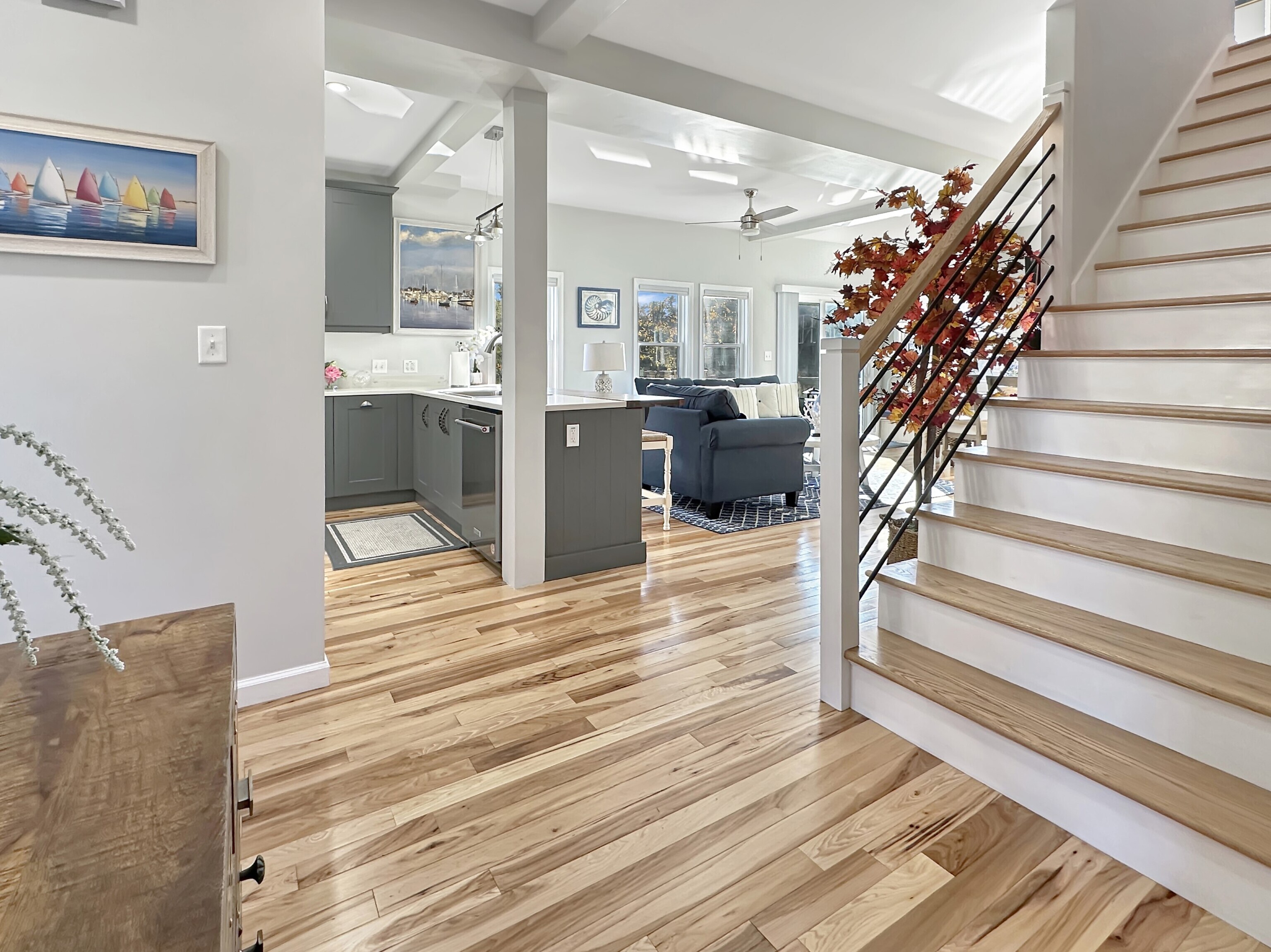 276 Niantic River Road Waterford, CT 06385 - Photo 12 of 40 a view of entryway and hall with wooden floor