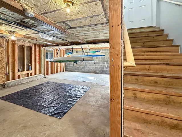 a view of a room with an outdoor space