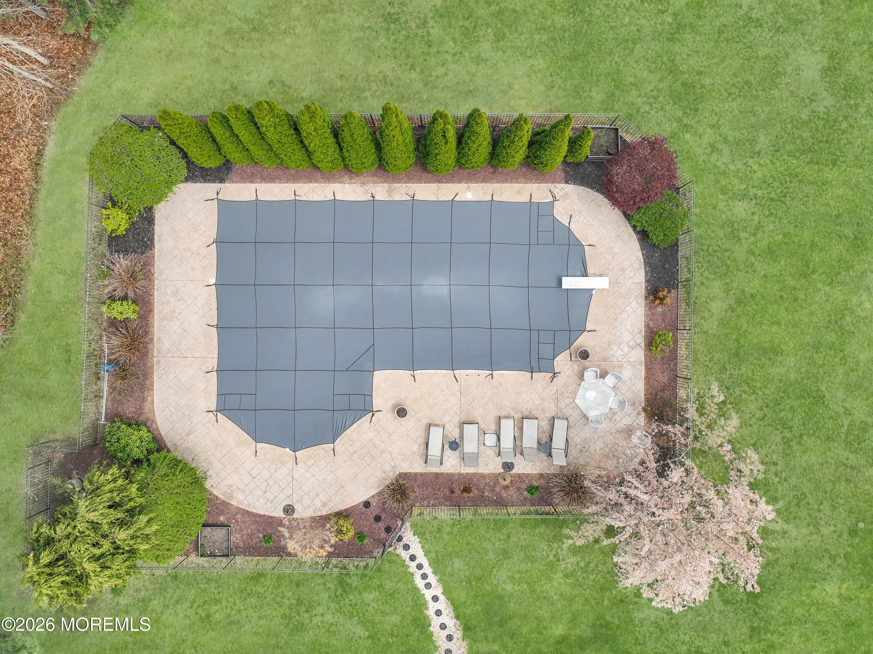 3 Ramapo Court Colts Neck, NJ 07722 - Photo 41 of 59 3 Ramapo Drone of pool