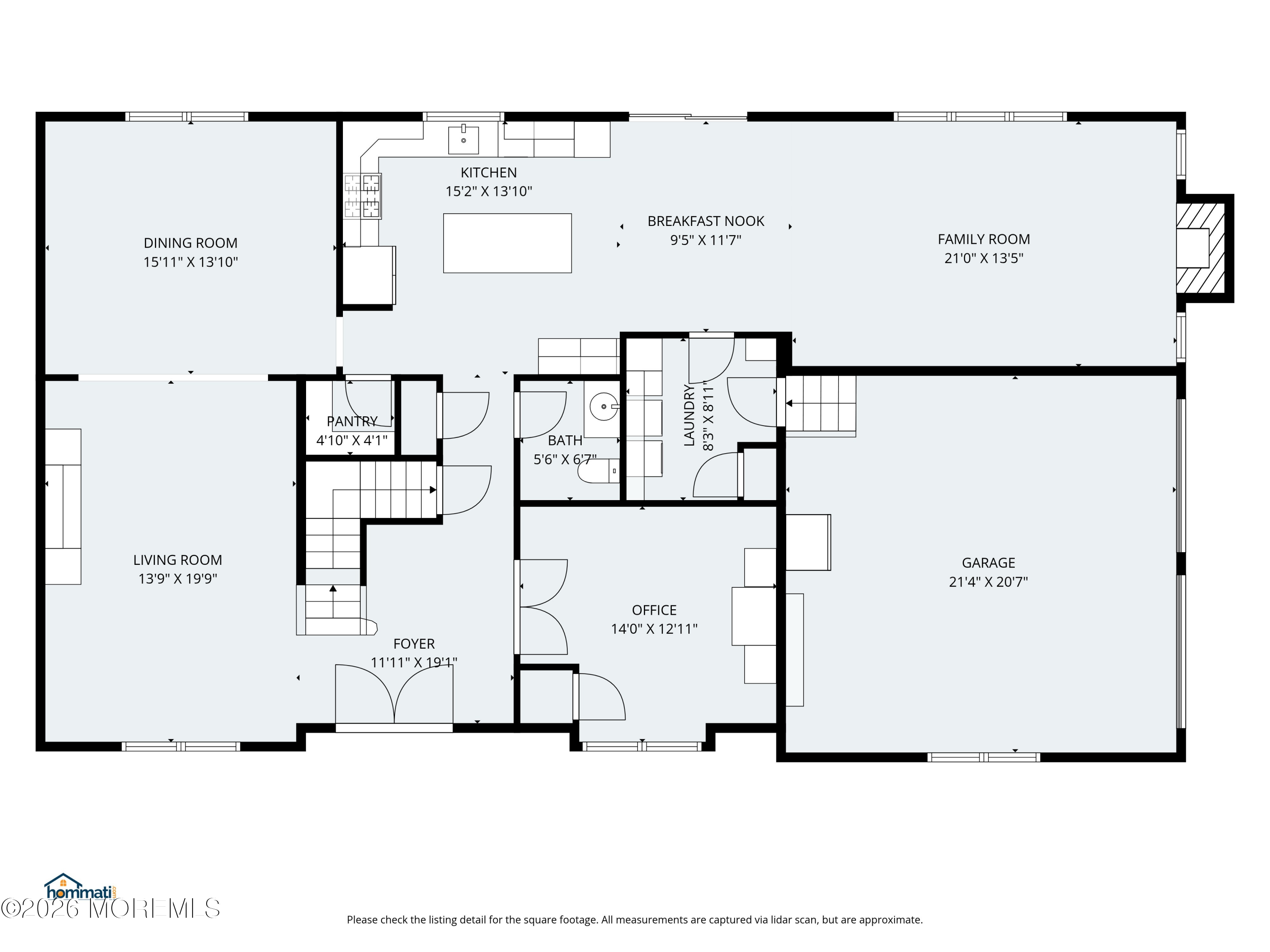 3 Ramapo Court Colts Neck, NJ 07722 - Photo 59 of 59 Main Level Floor Plan