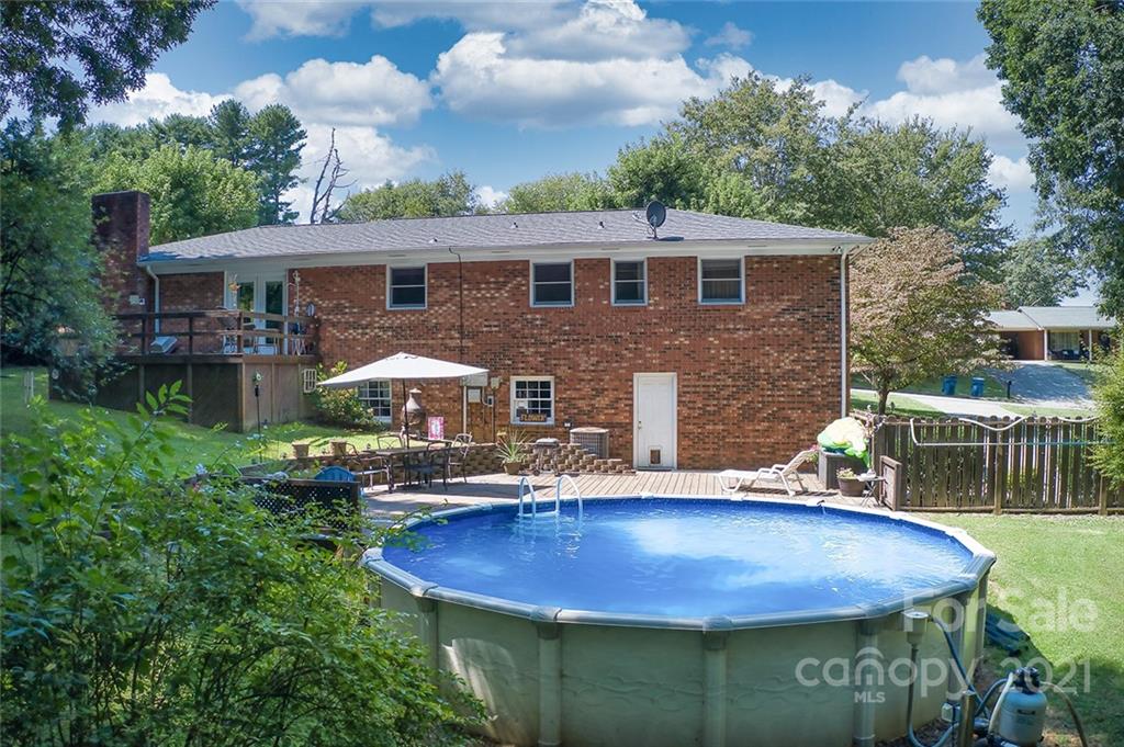 804 Hillside Street Southwest Valdese, NC 28690 - Photo 7 of 25 a view of a house with backyard and patio