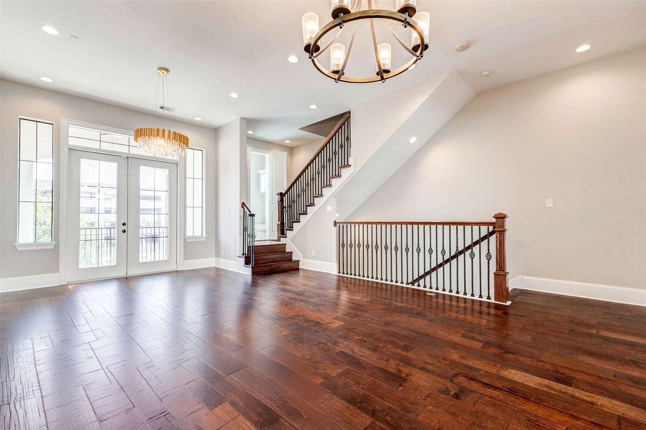 2771 Freund Street Houston, TX 77003 - Photo 10 of 25 a view of an entryway with wooden floor