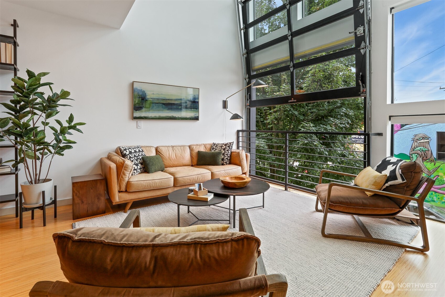 3604 Palatine Avenue North Seattle, WA 98103 - Photo 14 of 29 a living room with furniture and a large window
