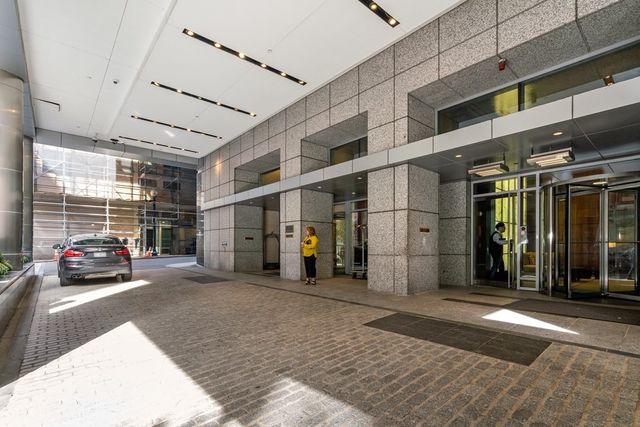 a view of a car garage